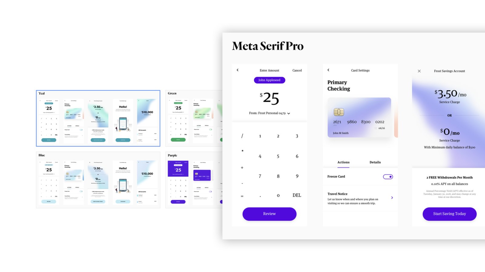 Brand exploration — typography, color, and art direction