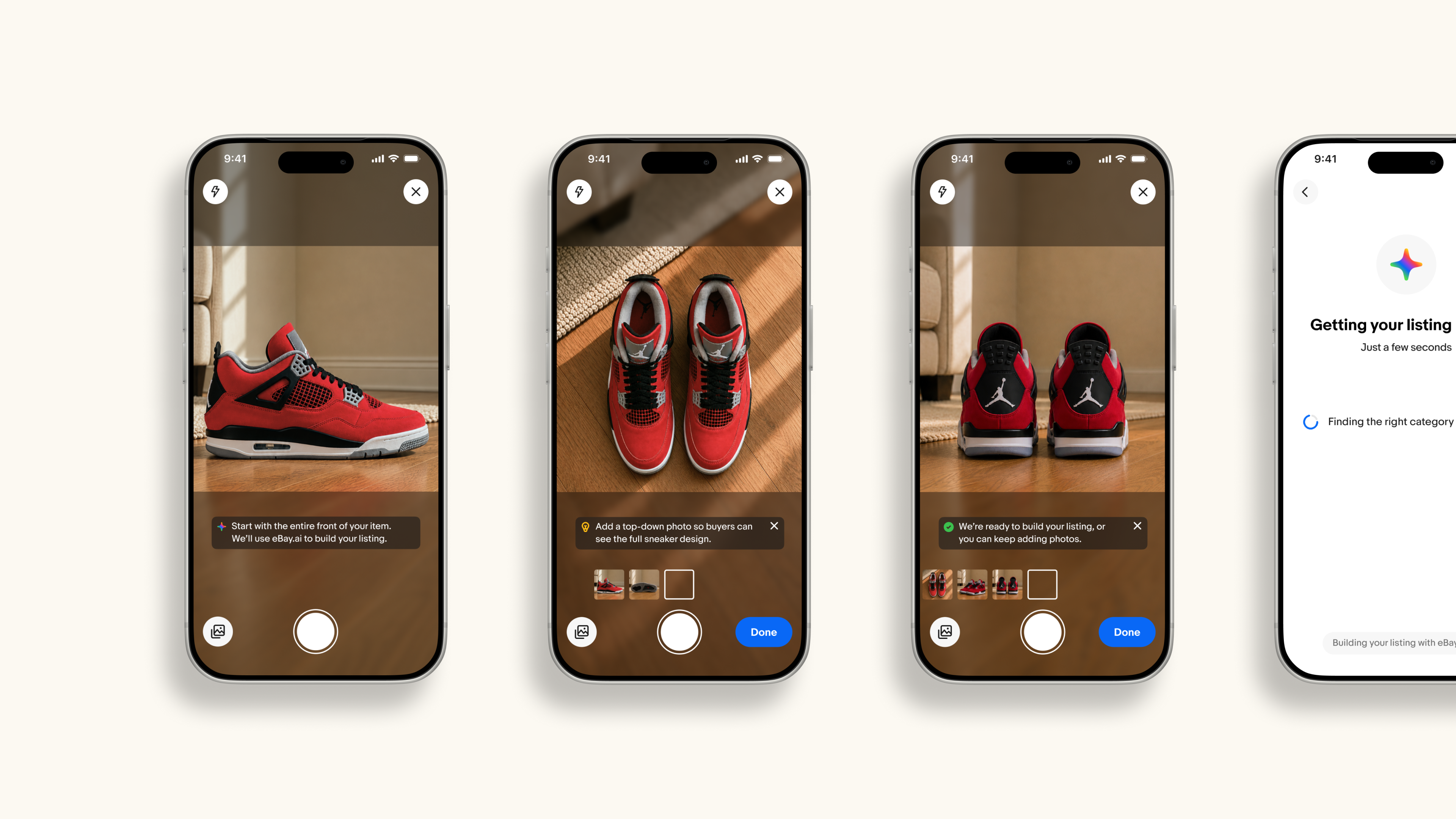AI-Powered Listing Experience overview