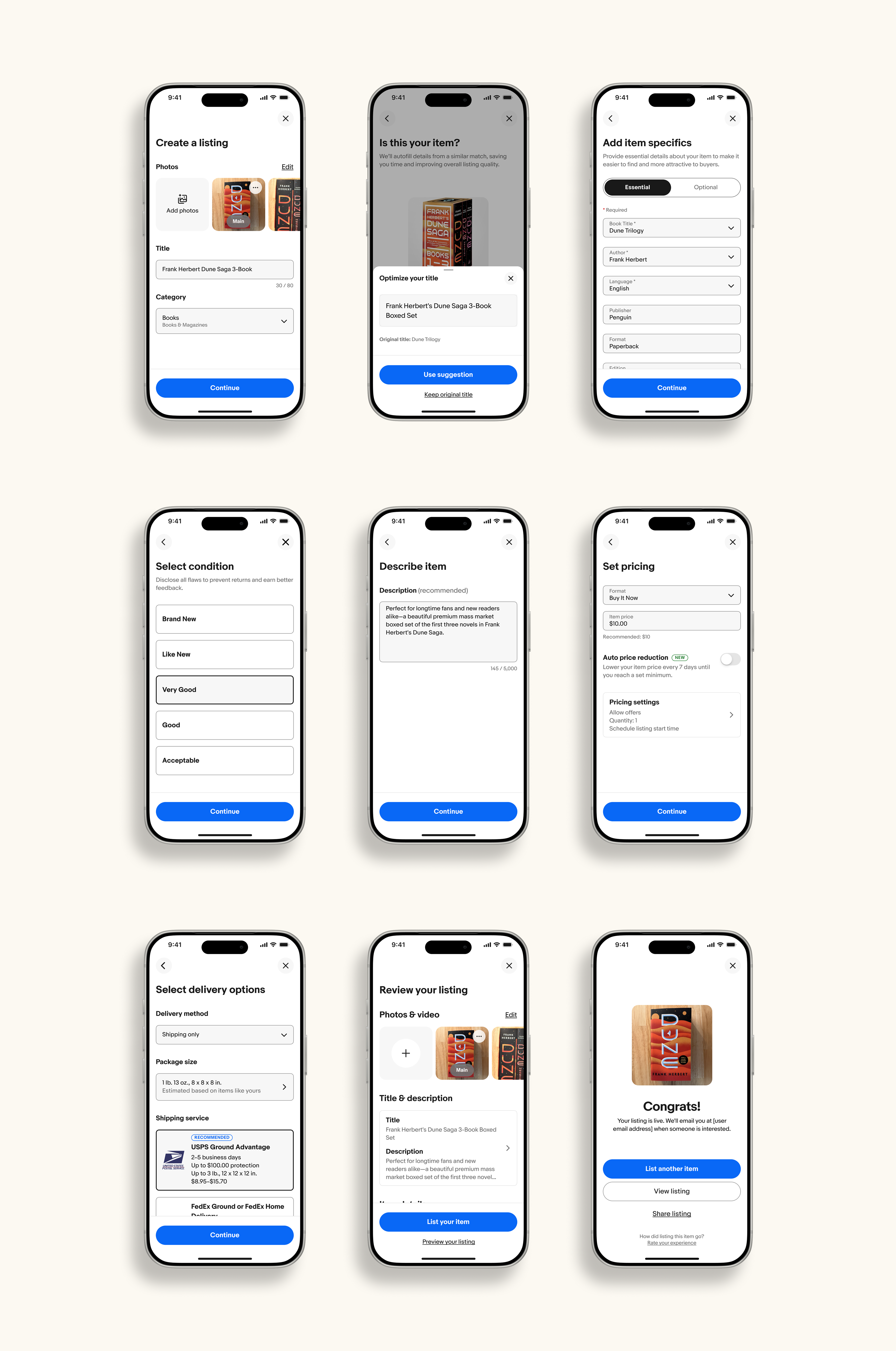 Simplifying the Seller Listing Experience — closing visual