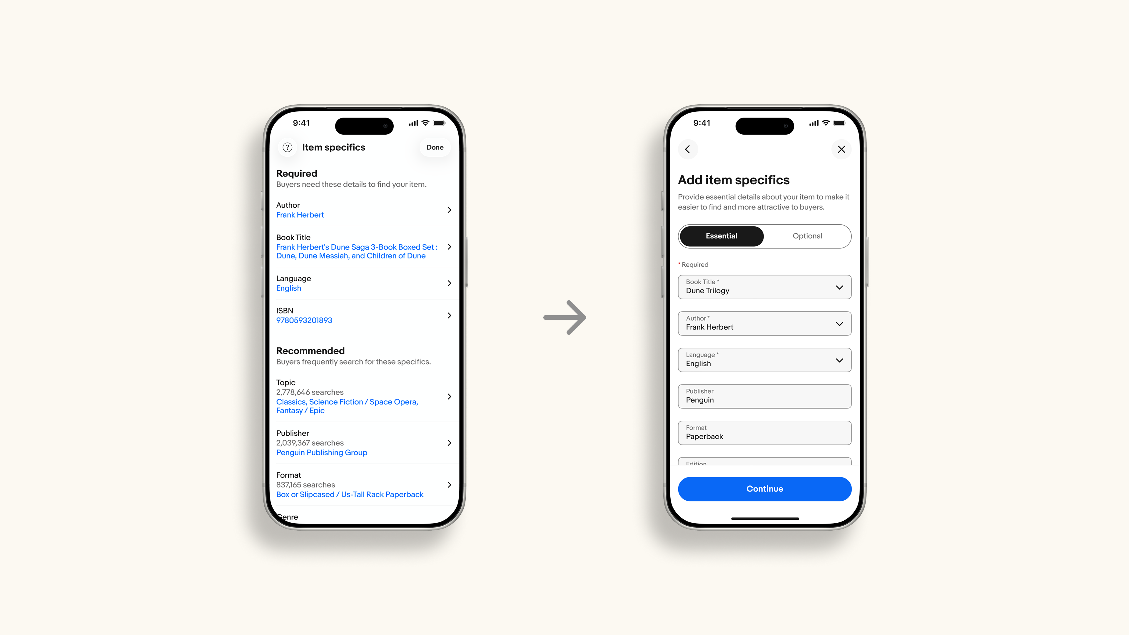 Screen-level simplification — 2